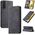 Θήκη Magnet Fancy Case Samsung Galaxy S23+ με καπάκι πορτοφόλι βάση στήριξης μαύρο