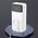 Dudao K15Max powerbank 30000mAh 22.5 Watt Λευκό