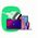 Καλώδιο Green Cell PowerFlex Γρήγορη Φόρτιση USB Type-C Αρσενικό - USB Type-C Αρσενικό 100W Λευκό 0.3m 5904326376199