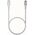 Καλώδιο Green Cell PowerStream USB Type-C Αρσενικό - USB Type-C Αρσενικό 100W Λευκό 0.3m 5904326376106