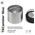 TKCanister, 473ml/16oz, Βουρτσισμένο Ανοξείδωτο