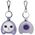 Etui na lokalizator / brelok Nimmy Big   Eyed Pet 2.0 Rabbit fioletowy