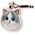 Etui na lokalizator / brelok Nimmy Big   Eyed Pet 2.0 Cat różowy