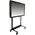 MEDIASPRINT Display Mobil 8010 XL Μαύρο για οθόνες έως 228,60cm 90 ίντσες Μέγιστο βάρος 130kg με μηχανική ρύθμιση ύψους