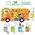 CzuCzu moto puzzle Śmieciarka 94010