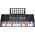 V-TONE VK 500-61L keyboard klawisze organy dla dzieci do nauki gry podświetlana klawiatura LED