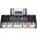 V-TONE VK 500-61L keyboard klawisze organy dla dzieci do nauki gry podświetlana klawiatura LED