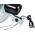 Wentylator  ścienny 50cm 220W SREBRNY cyrkulator