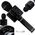 Mikrofon OEM Mikrofon multimedialny karaoke CR58 czarny