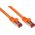 Good Connections RNS Patch Cable with Rastnasenschutz, Cat. 6, S/FTP, PiMF, PVC, 250MHz, orange, 0,5m, Good Connections (8060- 005O)