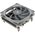 Chłodzenie CPU Thermalright Thermalright AXP90-X36 system chłodzenia komputerów Procesor Chłodnica powietrza 9,2 cm Srebrny