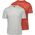 Męska Koszulka Z Krótkim Rękawem Jodin 2 Pack  racing red/bright white rozmiar S