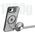 Etui Nillkin Iceblade Prop Magnetic z podstawką na iPhone 16e - czarne