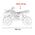 Pojazd Quad Spalinowy 120CC DISCOVERER Niebieski