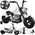 Elektryczny Motor Chopper na akumulator dla dzieci max 80kg manetka PA0318 EDUKAMP