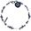 Bag charm handstrap Nimmy Magnetic fashion black