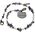 Bag charm handstrap Nimmy Magnetic fashion black