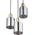 TK Lighting Sierra 6663 lampa wisząca zwis 3x15W E27 złota/grafitowa