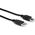 Kabel USB Hosa USB-A - USB-B 0.91 m Czarny (USB-203AB)