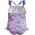 Dziecięcy Strój Kąpielowy Alv Digi Pt Frill Tsrp 1pc If  fiery red/white/french blue rozmiar 6