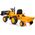 Lean Cars Traktor Na Akumulator Z Przyczepą S617 Żółty