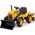 Lean Cars Traktor Na Akumulator Z Przyczepą S617 Żółty