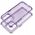 Θήκη MATRIX CLEAR για IPHONE 16e (SE 4 2025) ανοιχτό μοβ