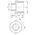 Ferro Nypel chromowany 1/2x3/8" N11C