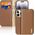 Dux Ducis DUX DUCIS kabura HIVO do IPHONE 15 Pro brązowa