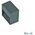 Απλίκα εξωτερικού χώρου Ideal Lux Down AP1 1x28W G9 ανθρακί 122045