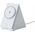 Ładowarka Choetech Stacja ładująca indukcyjna 3w1 Choetech T600 15W - biała