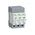 Περιοριστής υπέρτασης Noark Ex9UEP 111761 τύπου I+II 1200V DC 3P για μη γειωμένα συστήματα PV γκρι