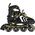 Rolki SporTrike ZSP.HP88-5.S.ZOL z wymienną płozą regulowane czarne r. 29-33