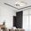 Lamkur Benito 50973 πλαφονιέρα λάμπα οροφής 31W LED 3000-6500K 4400 lm λευκό/χρυσό