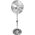 44-655# Ανεμιστήρας δαπέδου 16" 60w ασημί μεταλλικός