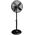 44-656# Ανεμιστήρας δαπέδου 16" 60w μαύρος μεταλλικός