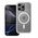 Θήκη CLEAR MAG COVER με προστασία κάμερας συμβατή με MagSafe για IPHONE 14 Pro διάφανη με γκλίτερ