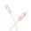 Καλώδιο USB C σε Lightning HOCO PD 27W 1 m X114 ροζ