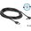 Kabel USB Delock USB-A - 5 m Czarny (83467)
