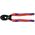 KNIPEX CoBolt, Κόφτης μπουλονιών, 5.2 mm, Χάλυβας χρωμίου-βαναδίου, Πλαστικό, Μπλε, Κόκκινο, 62 mm