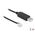 Delock Καλώδιο προσαρμογέα USB Type-A σε Serial RS-232 RJ12 με προστασία ESD Leadshine 2 m, RJ-12, USB 2.0 Type-A, 2 m, Μαύρο