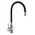 Μπαταρία κουζίνας Invena Silva, inox/czarny BZ-86-043-L