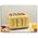 Φρυγανιέρα BUYDEEM για 4 φέτες, μοντέλο DT640E, χρώμα Mellow Yellow, EU