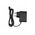 Φορτιστής δικτύου με βύσμα USB type-C 3A, γρήγορη φόρτιση, μαύρη