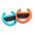 YAXO Σετ Τιμονιών για Joy-Con WHEELS SET για NS/NS2 Inferno Orange&Hydro Blue