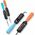YAXO Βάση για Joy-Con BASEBALL SET για NS/NS2 Inferno Orange&Hydro Blue