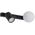 Φωτιστικό τοίχου TK Lighting Vox 10148 1x10W GU10 1x6W G9 μαύρο/λευκό