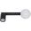 Φωτιστικό τοίχου TK Lighting Vox 10148 1x10W GU10 1x6W G9 μαύρο/λευκό