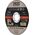 Faster Tools FASTER TOOLS Tarcza do cięcia metalu INOX 125 x 1,0 one size