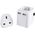Lifeventure Adapter podróżny USB UK-World Travel Adaptor Uniwersalny